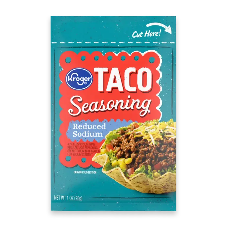REDUCED SODIUM TACO SEASONING - KROGER - 1 OZ
