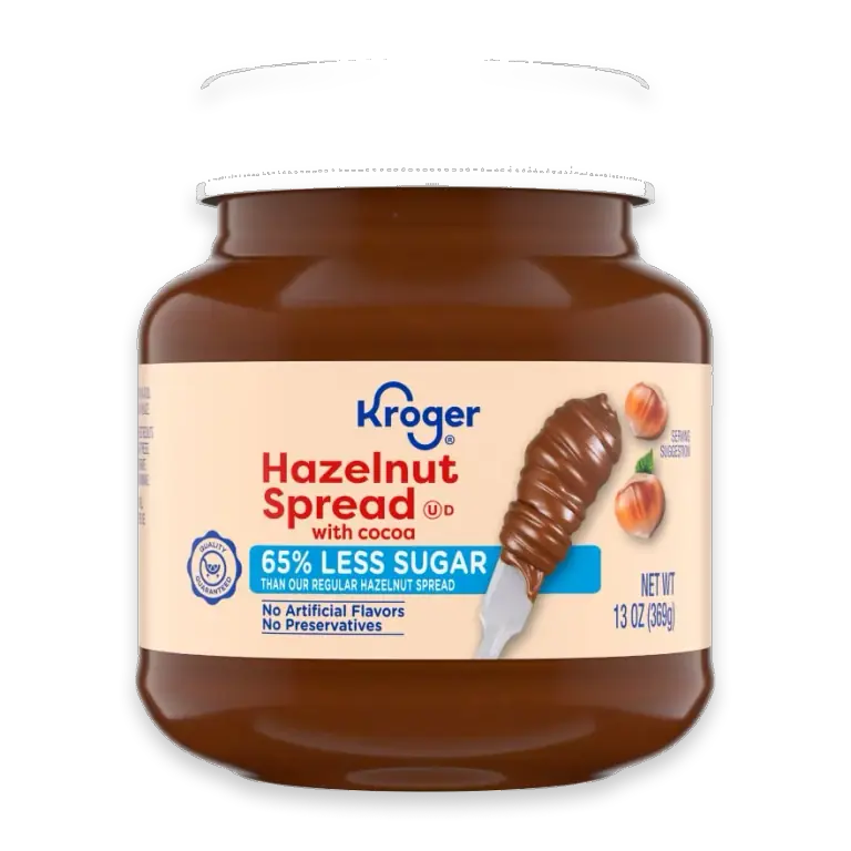 Reduced Sugar Hazelnut Spread With Cocoa