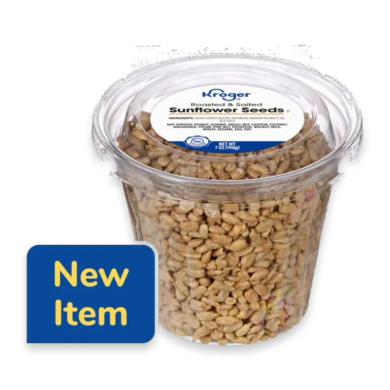 Roasted and Salted Sunflower Seeds