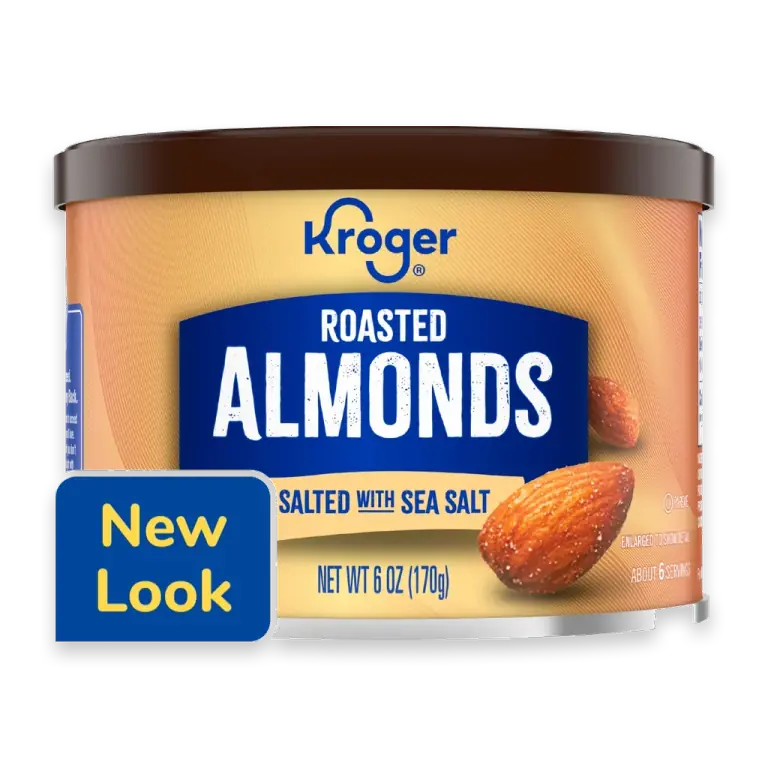 ROASTED SEA SALT ALMONDS - KROGER - 6 OZ