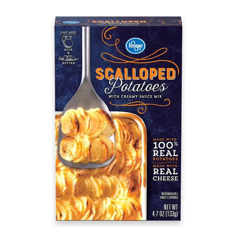 Scalloped Potatoes with Creamy Sauce Mix