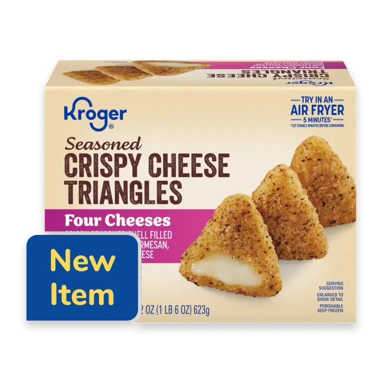 Seasoned Crispy Cheese Triangles