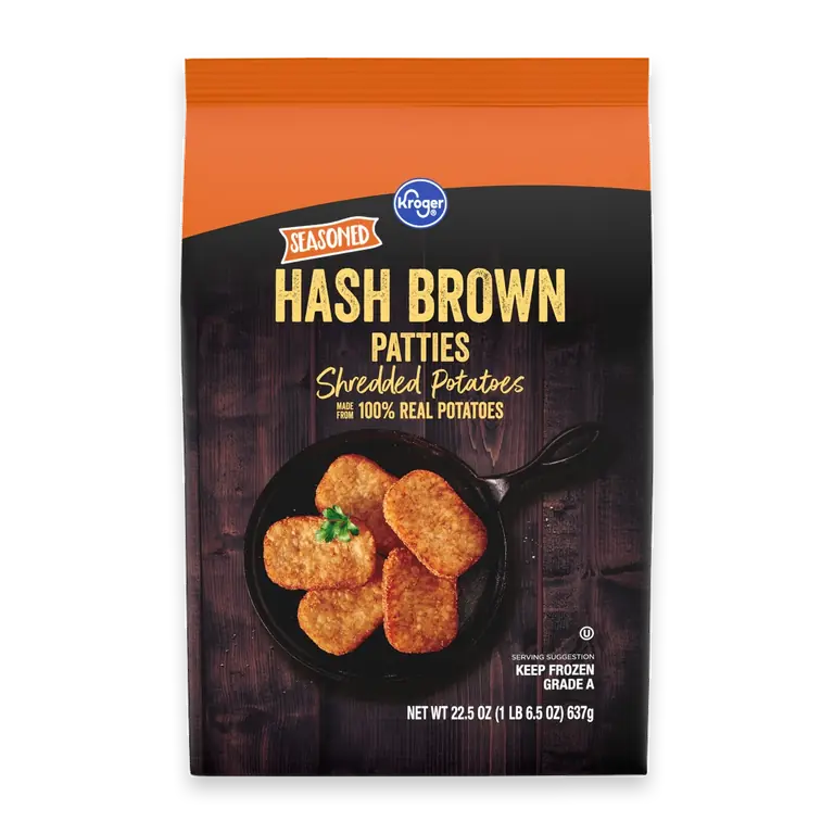 Seasoned Frozen Hash Brown Patties