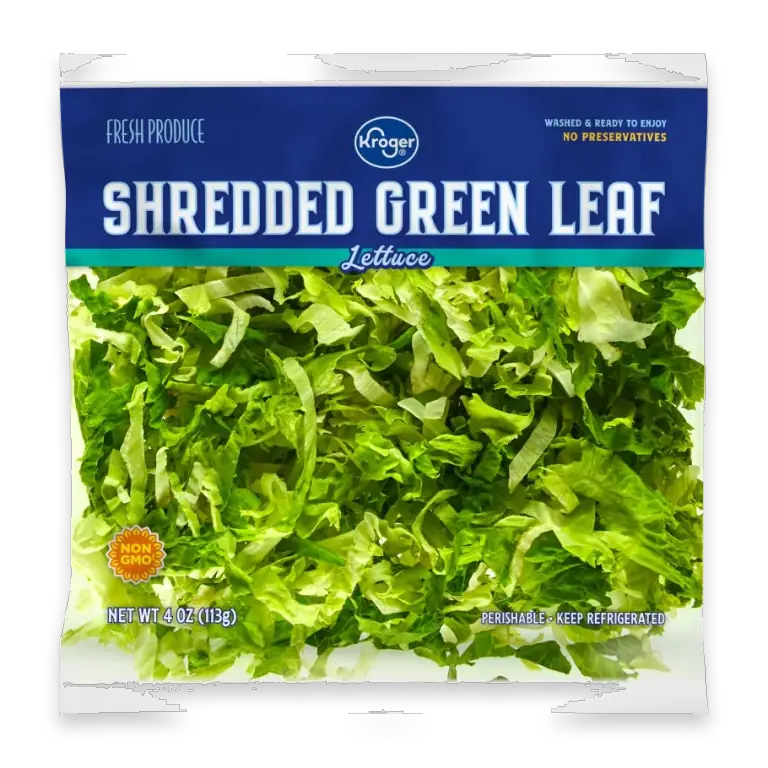 Shredded Green Leaf Lettuce