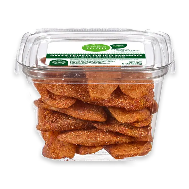 Simple Truth Sweetened Dried Mango with Chili Seasoning