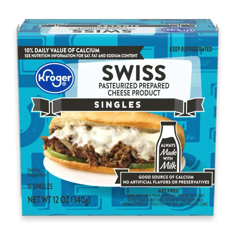 Singles Swiss Sliced Cheese