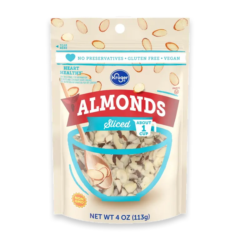 SLICED ALMONDS - KROGER - 4 OZ