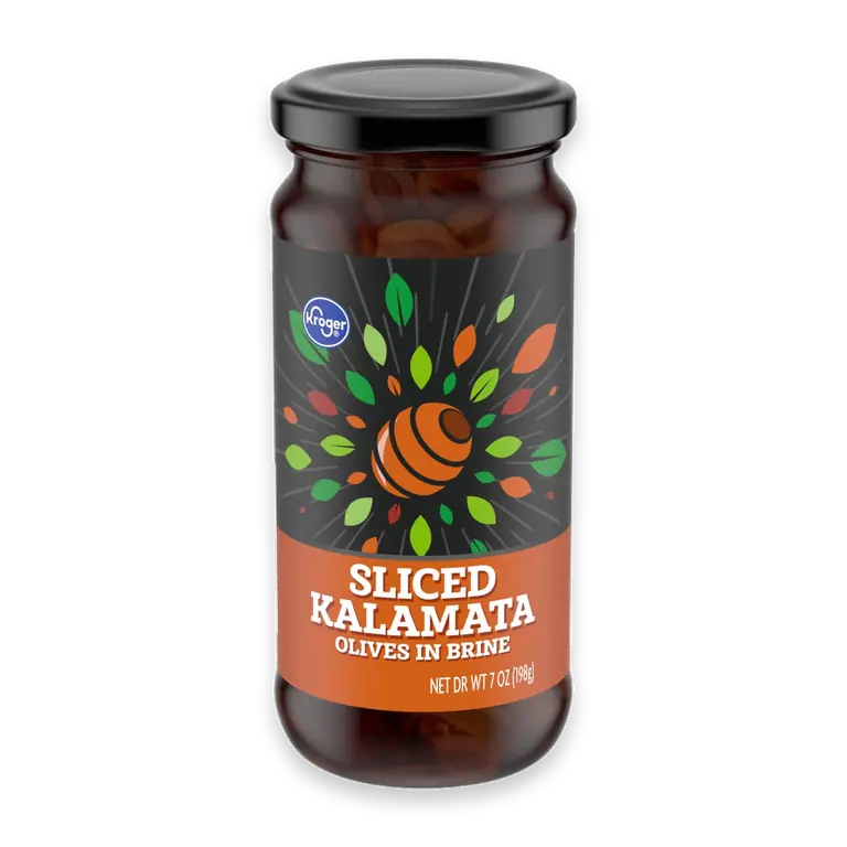 Sliced Kalamata Olives in Brine