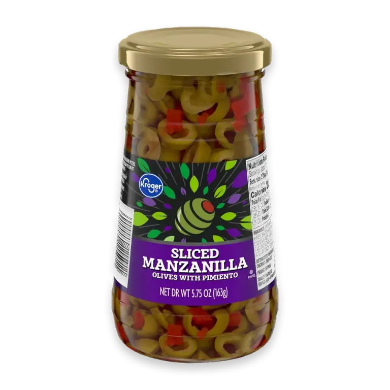 Sliced Manzanilla Olives with Pimiento