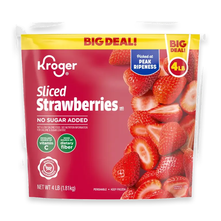 Sliced Strawberries BIG DEAL!