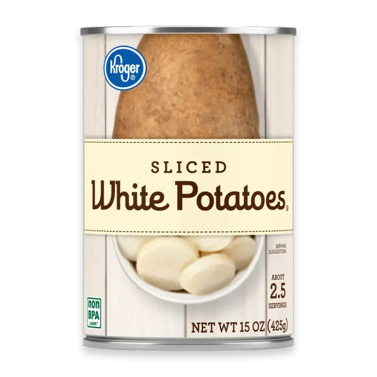 Sliced White Potatoes - 15oz can