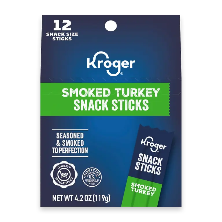 Smoked Turkey Jerky Snack Sticks