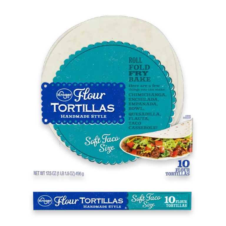 Soft Taco Size Flour Tortillas