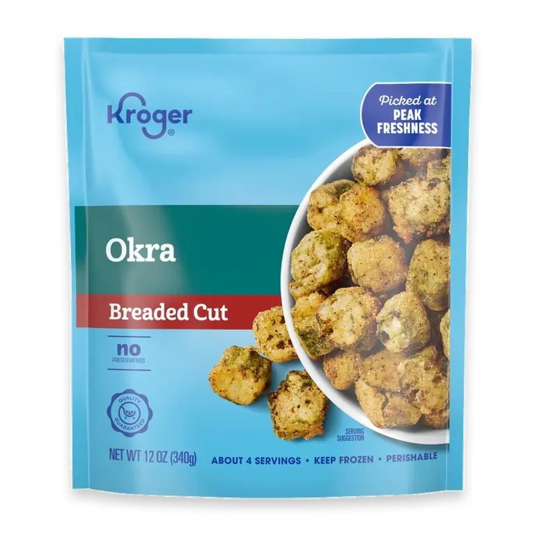 Southern Style Frozen Okra Breaded Cut