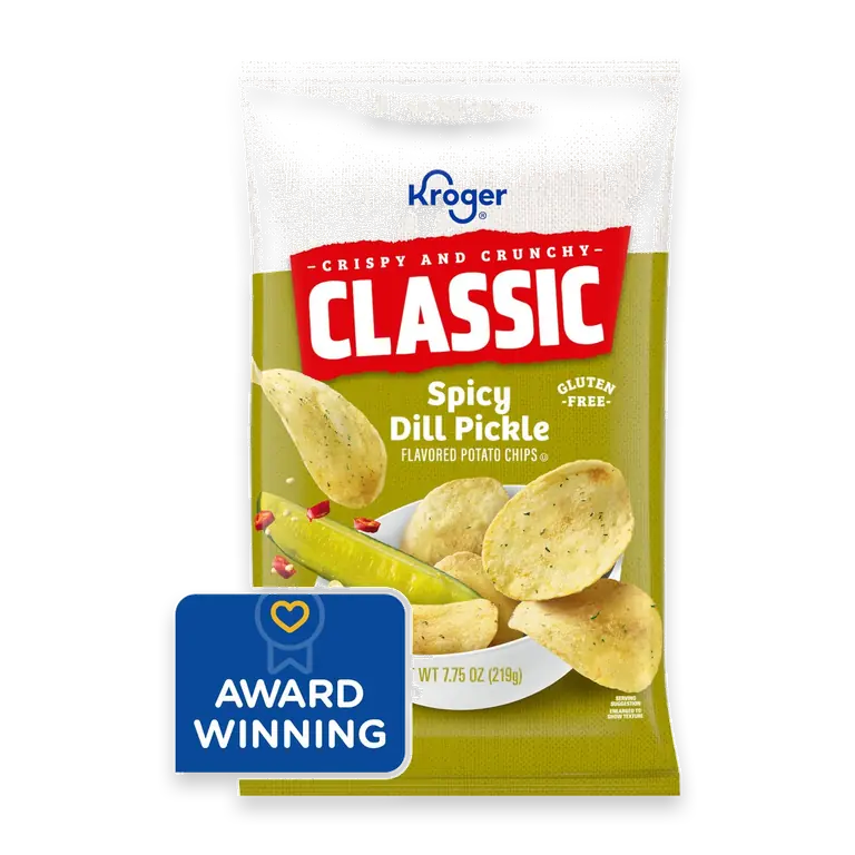 Spicy Dill Pickle Potato Chips