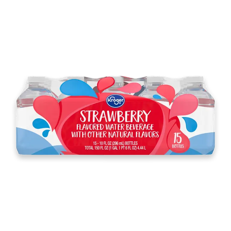 Strawberry Flavored Bottled Water