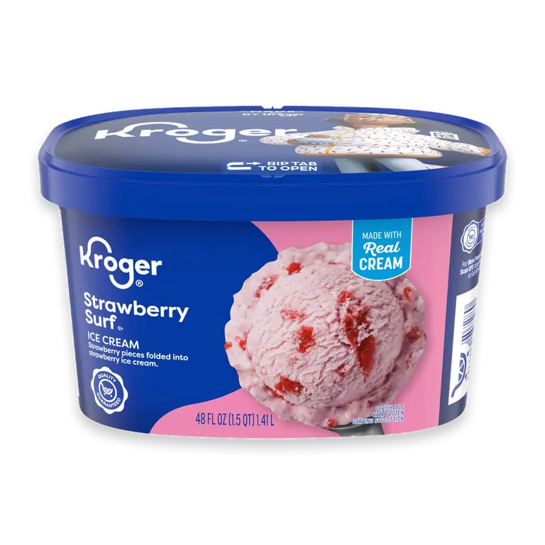 Strawberry Surf Ice Cream Tub