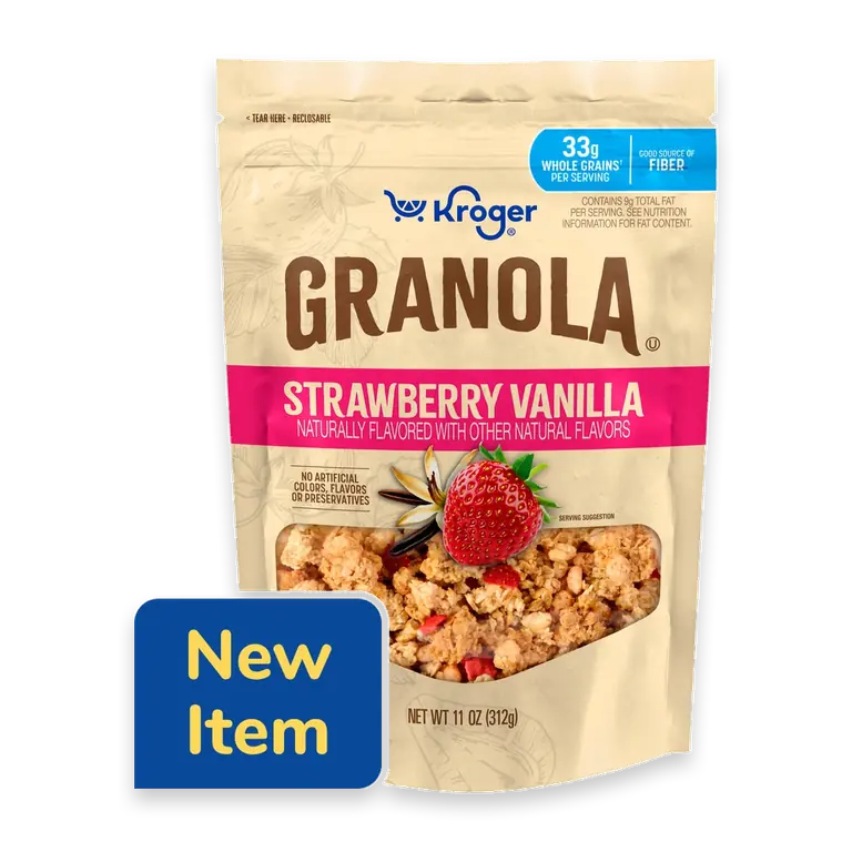 Strawberry Vanilla Granola