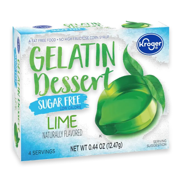 Sugar Free Lime Gelatin Mix