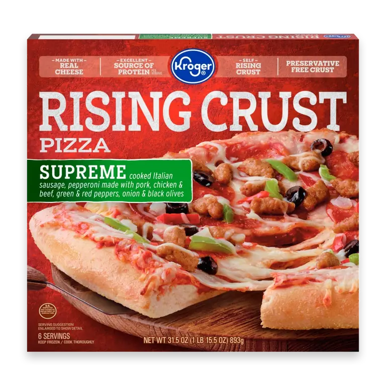 Supreme Rising Crust Frozen Pizza