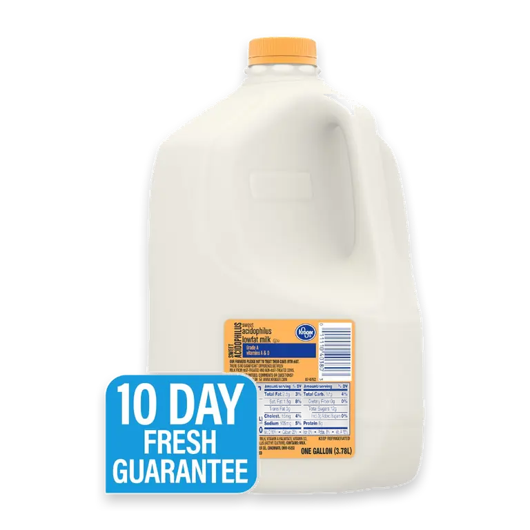 Sweet Acidophilus Lowfat Milk Gallon