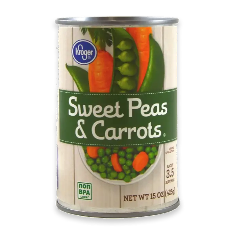Sweet Peas & Carrots - 15oz can