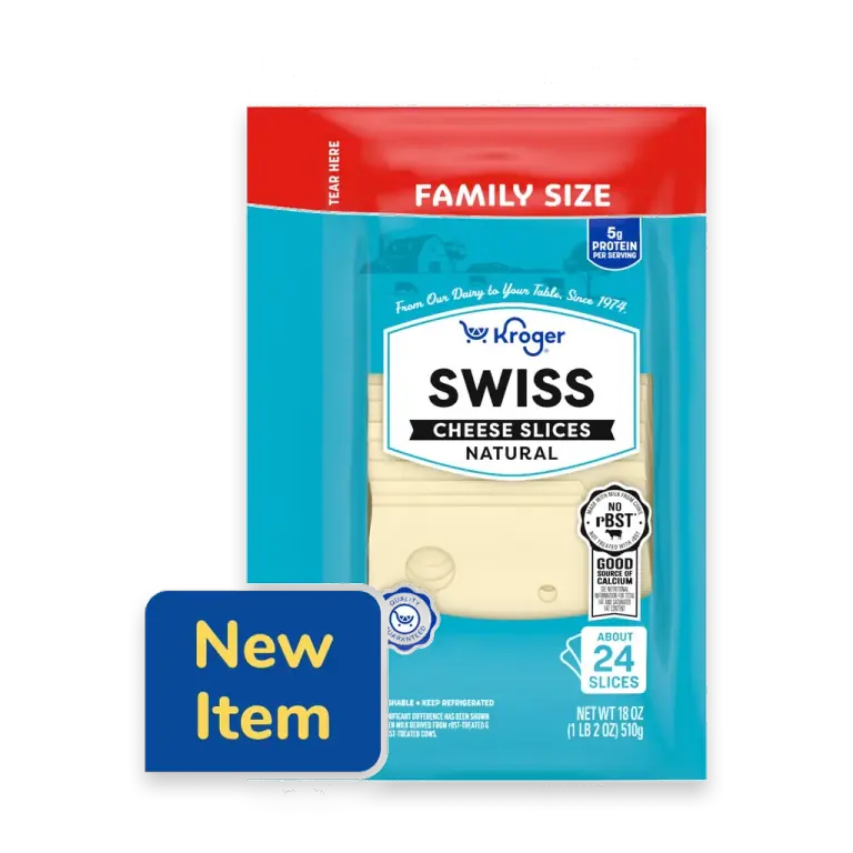 Swiss Cheese Slices Family Size