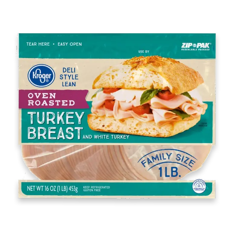 Turkey Breast Oven Roasted Deli Thin Sliced Family Size