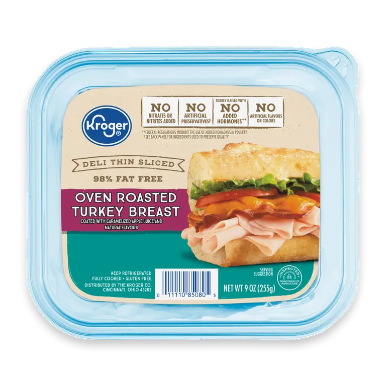 Turkey Breast Oven Roasted Deli Thin Sliced