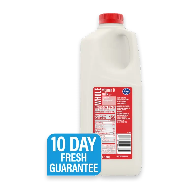 Vitamin D Whole Milk Half Gallon