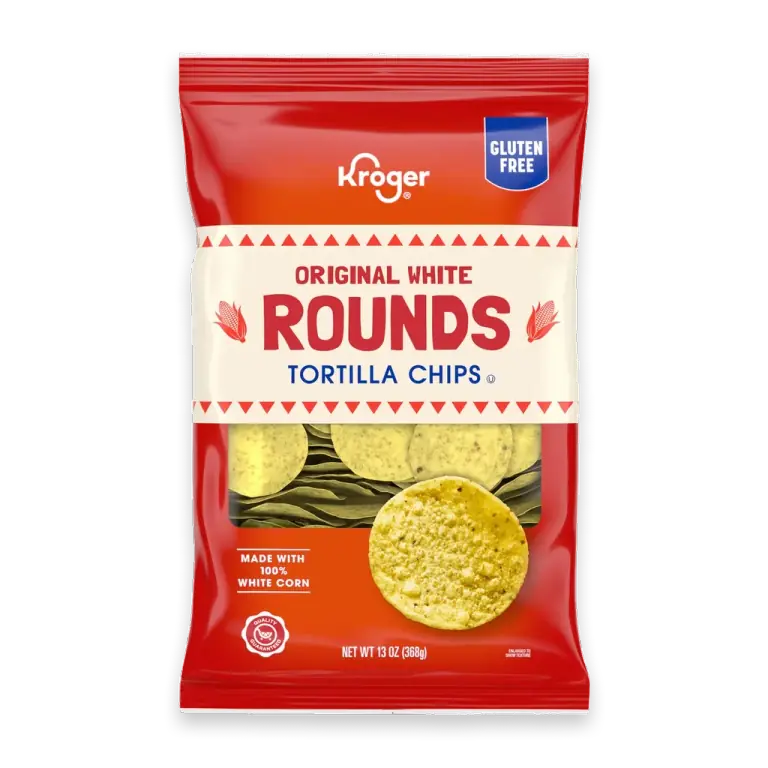 White Corn Rounds Tortilla Chips