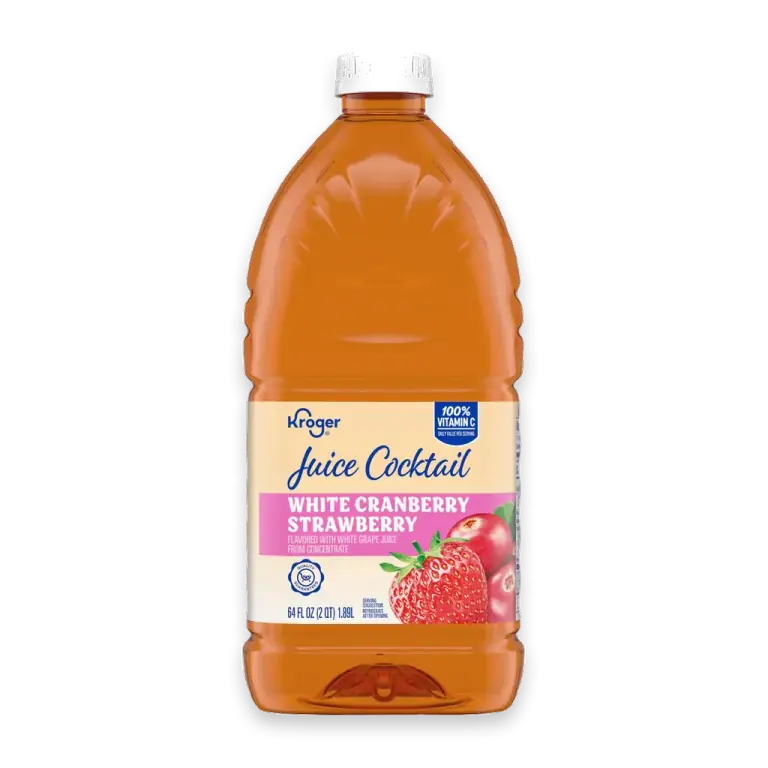 White Cranberry Strawberry Juice Cocktail