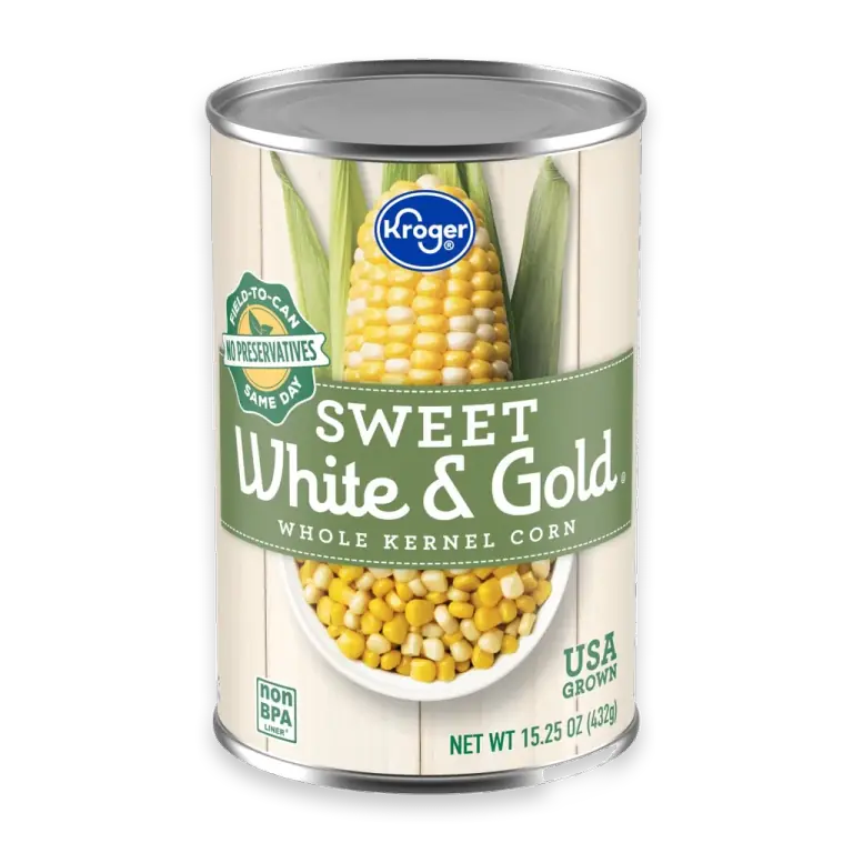 Whole Kernel Sweet White & Gold Corn