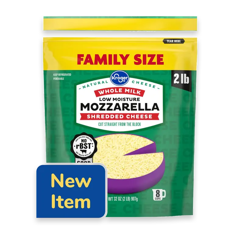 Whole Milk Mozzarella Shredded Cheese BIG DEAL!