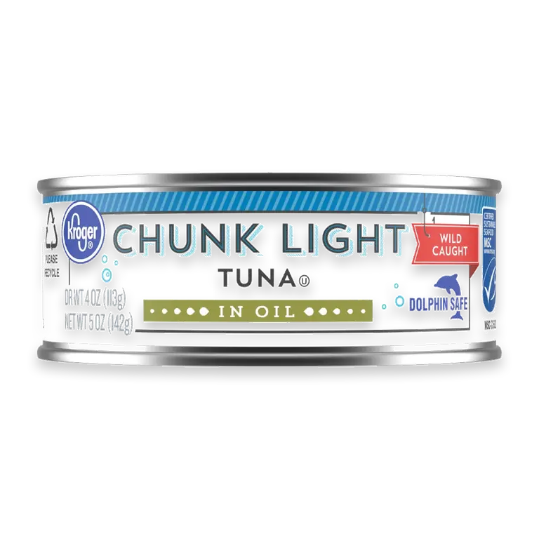 Wild Caught Chunk Light Tuna in Oil