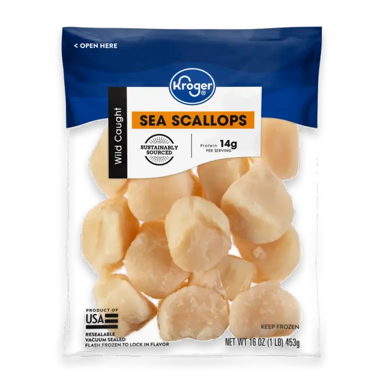 Wild Caught Sea Scallops Frozen