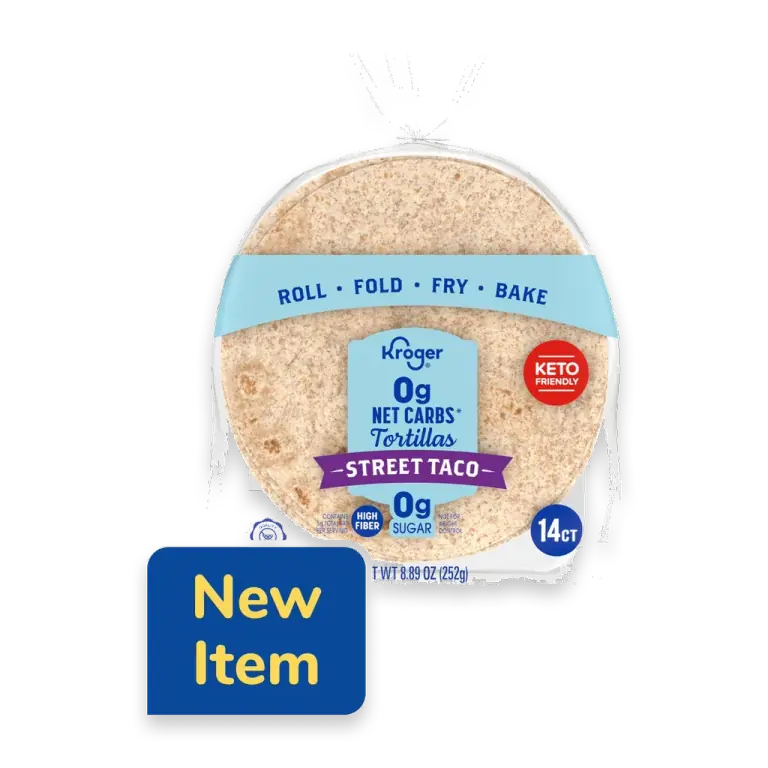 Zero Gram Net Carbs Street Taco Tortillas