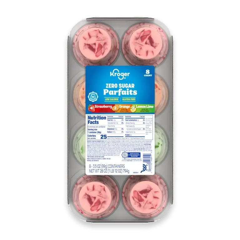 Zero Sugar Parfait Gelatin Cups