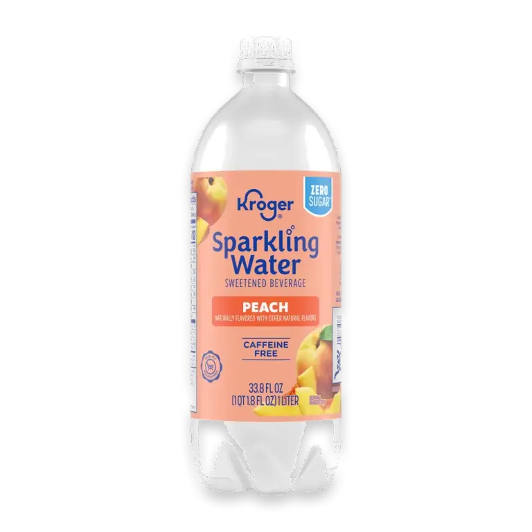 Zero Sugar Peach Sparkling Water