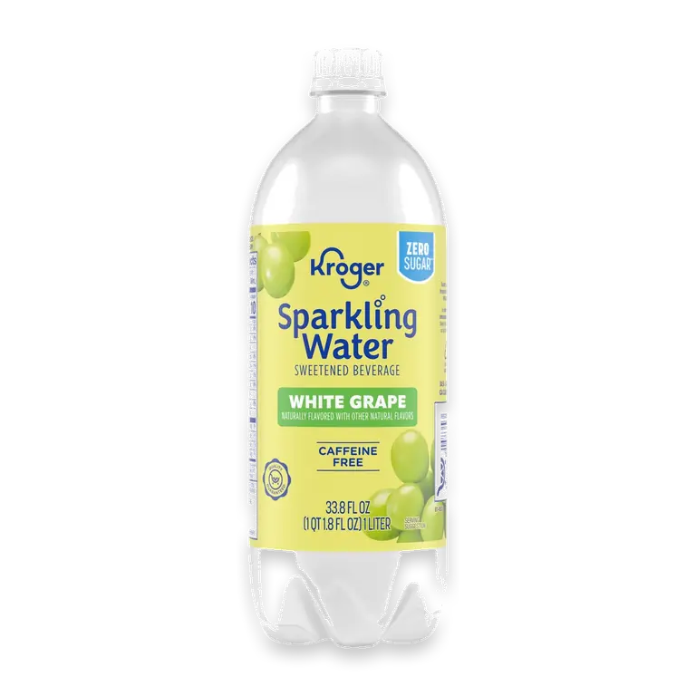 Zero Sugar White Grape Sparkling Water