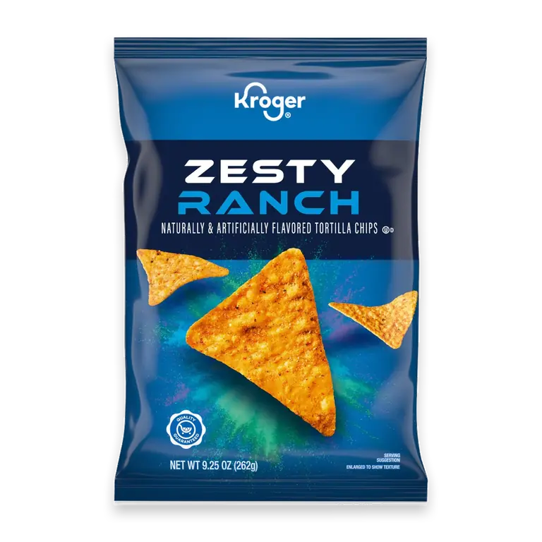 Zesty Ranch Tortilla Chips