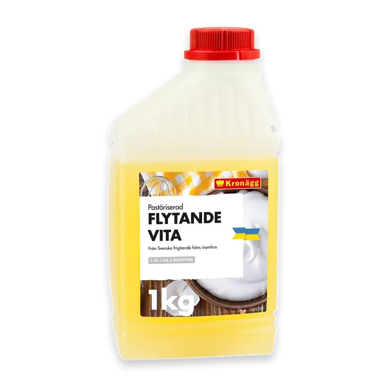 Äggvita Pastöriserad flytande 1kg