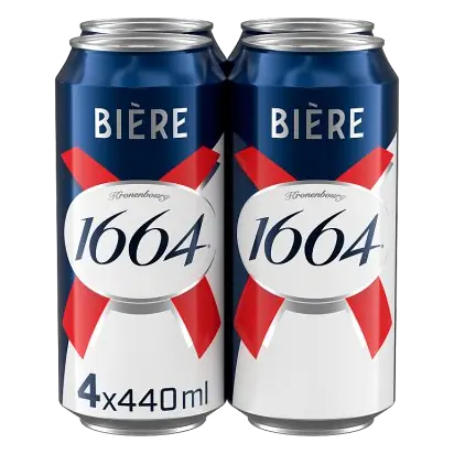1664 Biere Lager Beer 4x440ml