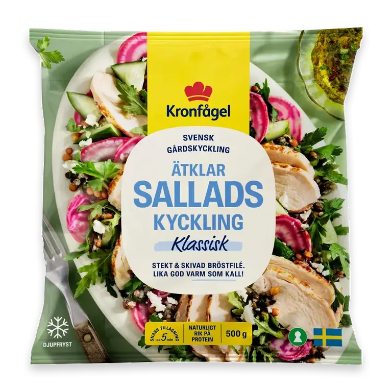 Ätklar salladskyckling klassisk 500g