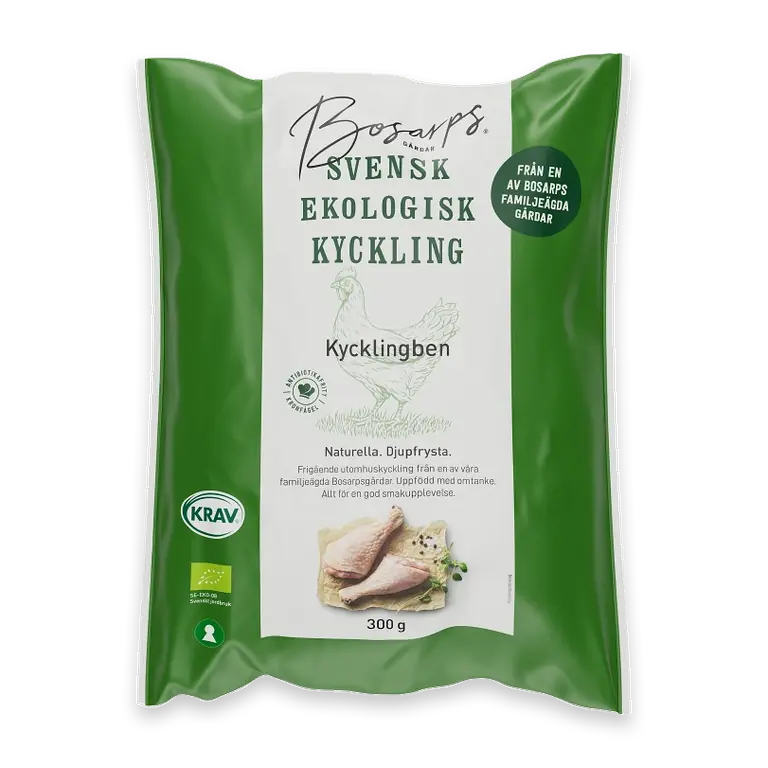 Kycklingben Fryst 300g KRAV