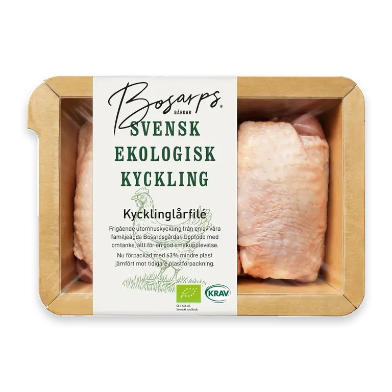 Kycklinglårfilé Färsk ca 500g KRAV