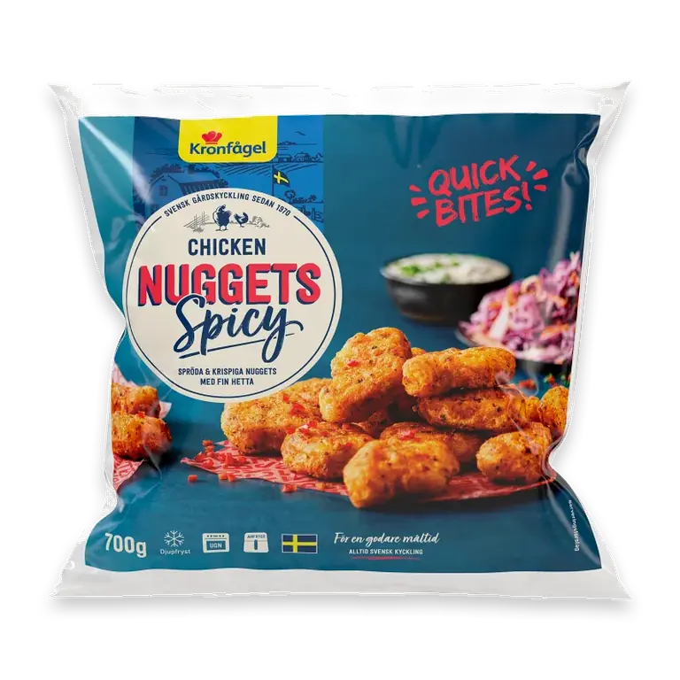 Chicken nuggets spicy 700g