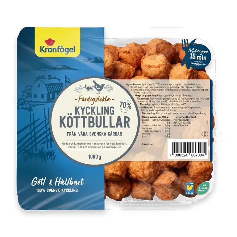 Köttbullar Kyckling 1kg