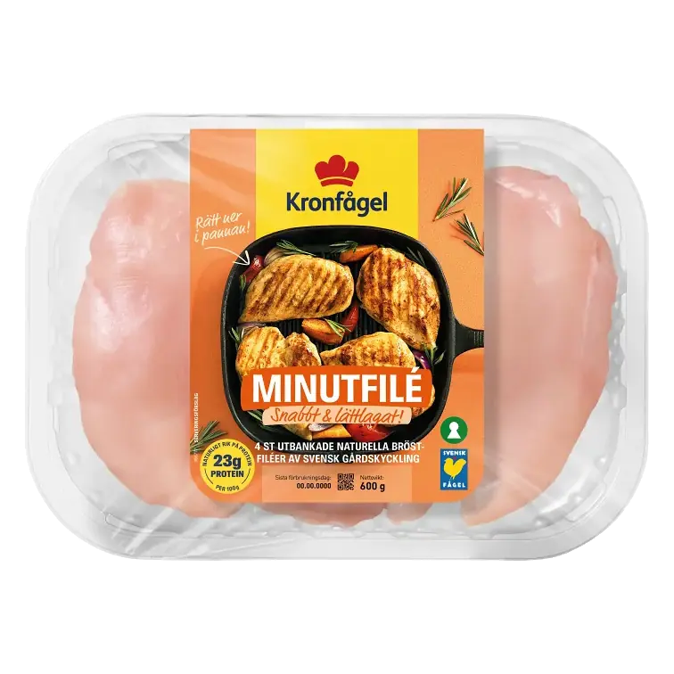 Kyckling Färsk Minutfilé 600g