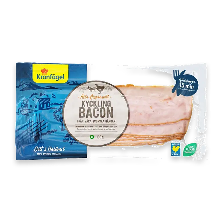Kycklingbacon 100g
